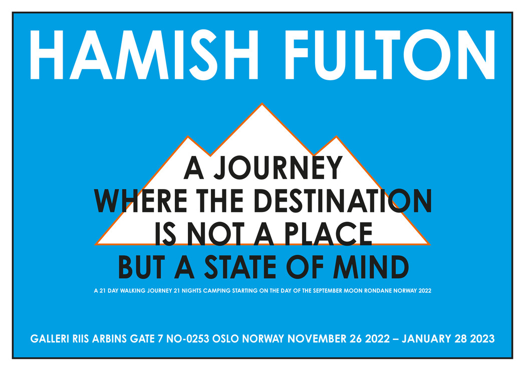 Galleri riis poster 2022 a journey where the destination is not a place but a state of mind
