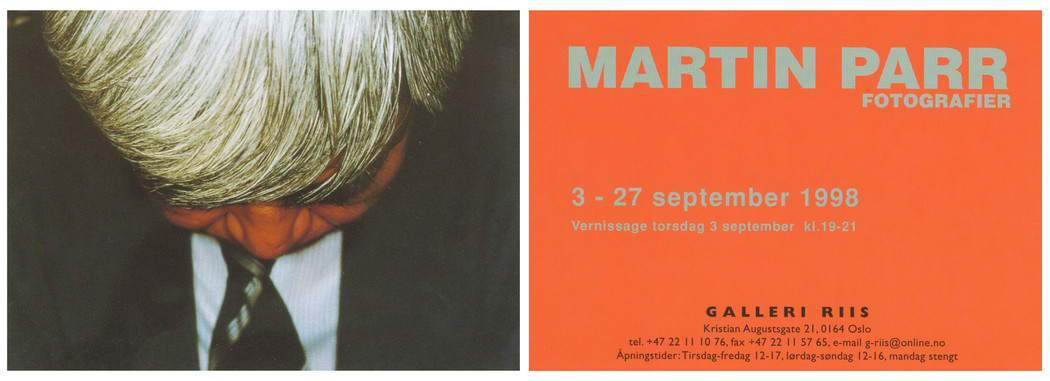 Martin parr 1998 exhibition announcement