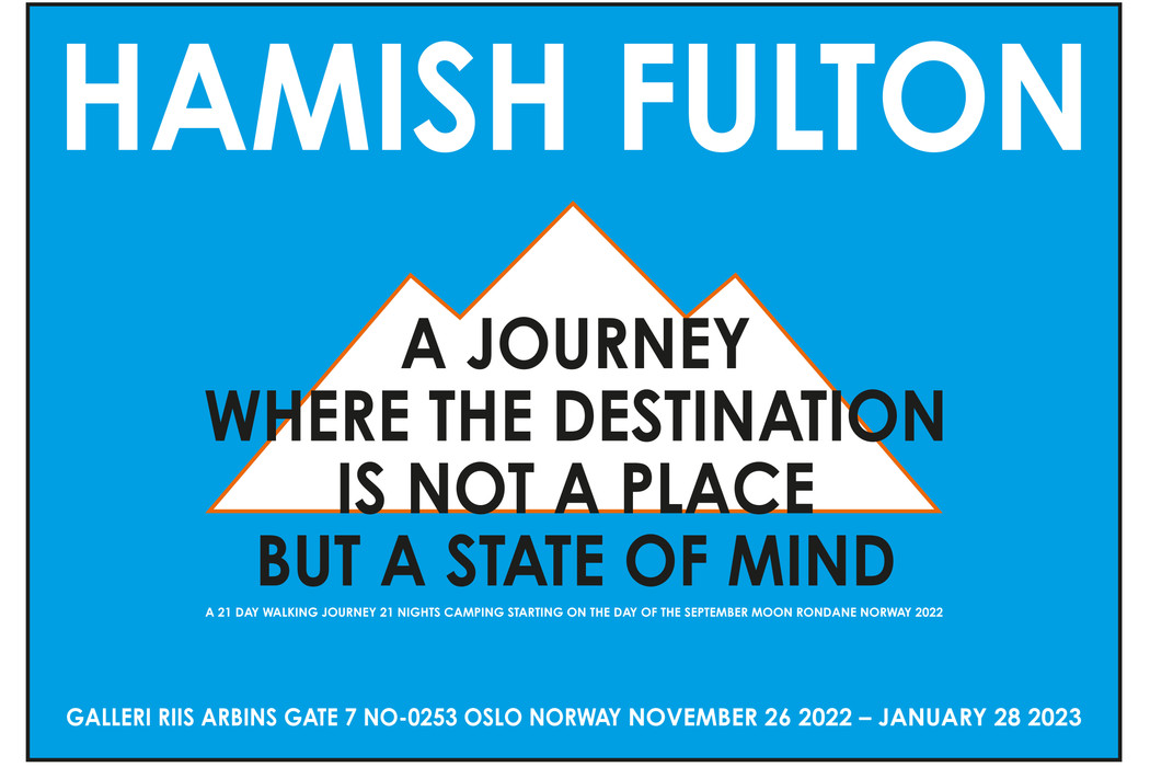 Galleri riis poster 2022 a journey where the destination is not a place but a state of mind